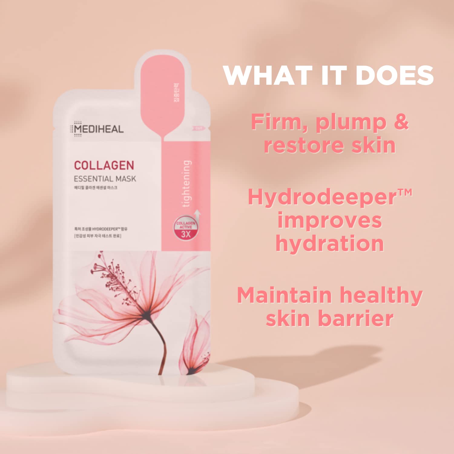 Mediheal Collagen Essential Face Mask (10 pcs) Skin care Mediheal