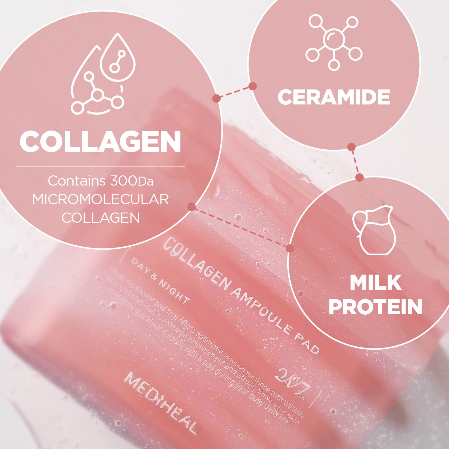 Mediheal Collagen Ampoule Pad Health & Beauty Mediheal