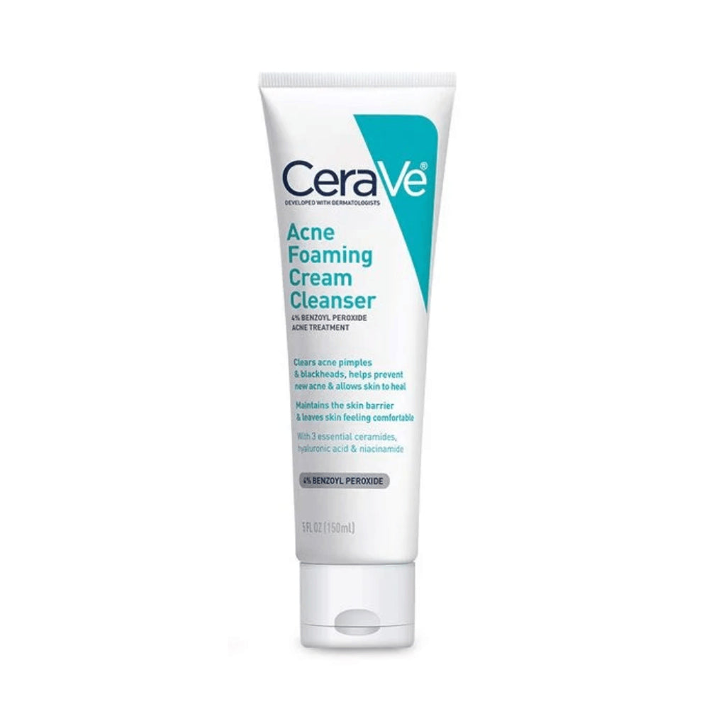 CeraVe Acne Foaming Cream Cleanser Acne Treatments & Kits CeraVe