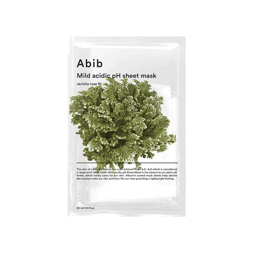 Abib Mild Acidic pH Sheet Mask Jericho Rose Fit Health & Beauty Abib