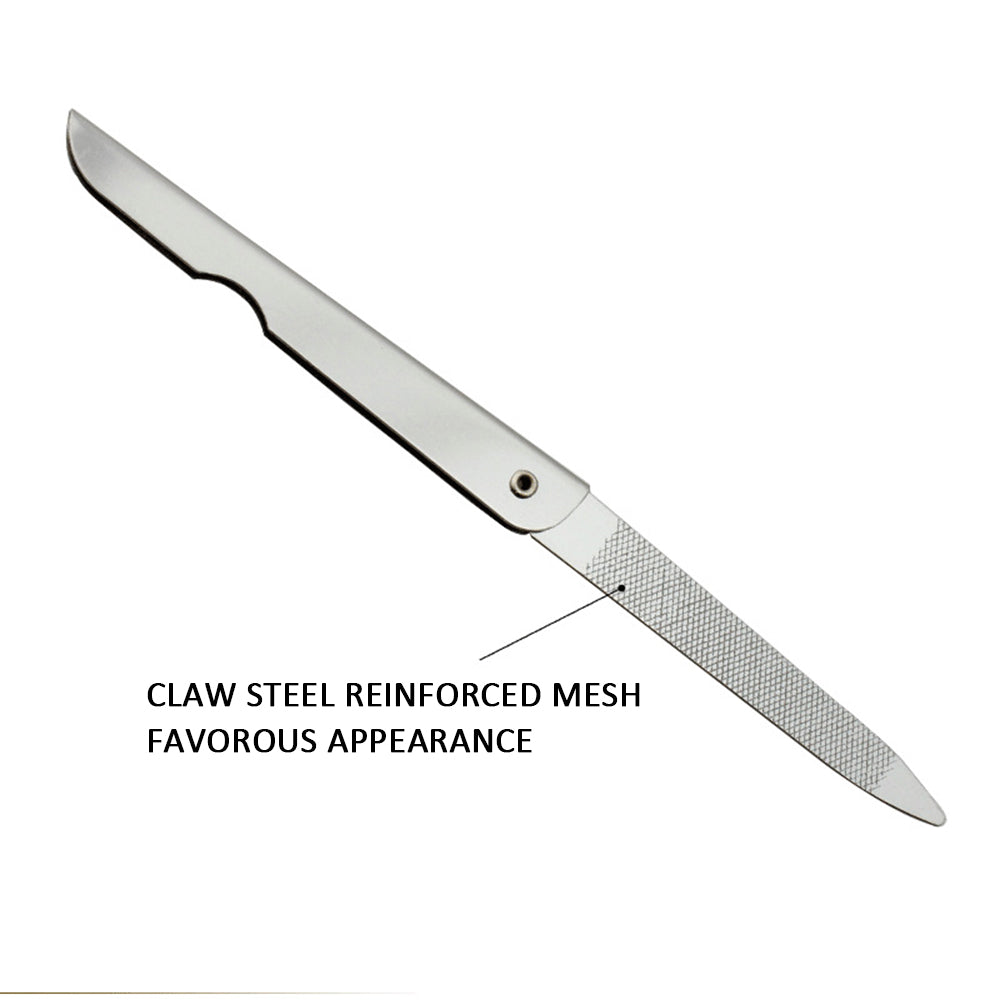 Stainless Steel Folding Nail File Personal Care efreshme