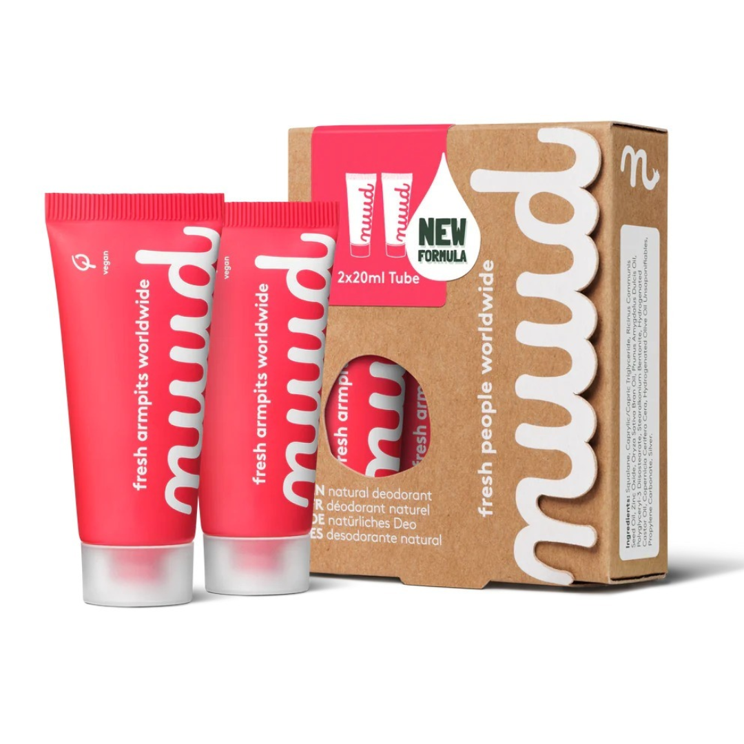 Krim Deodoran Nuud, Berkembar (20ml x 2)