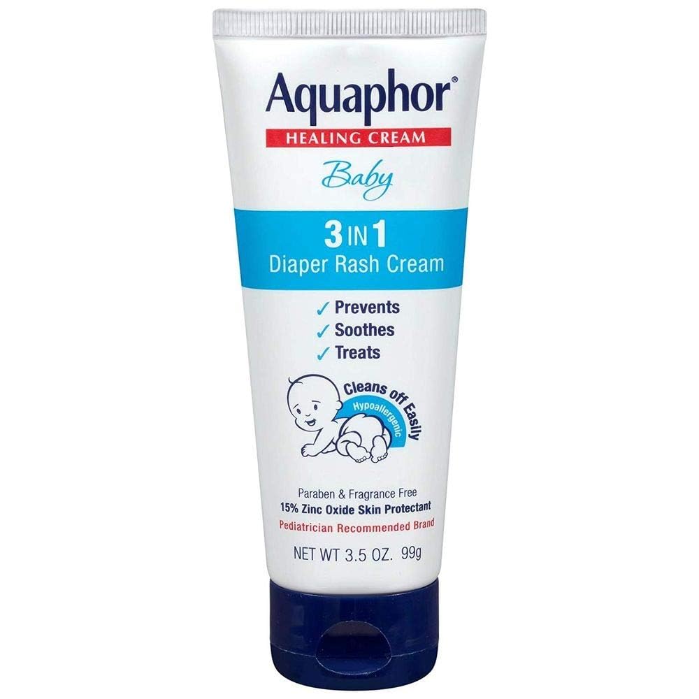 Aquaphor Baby 3 in 1 Diaper Rash Cream 99g Bath & Body Aquaphor   