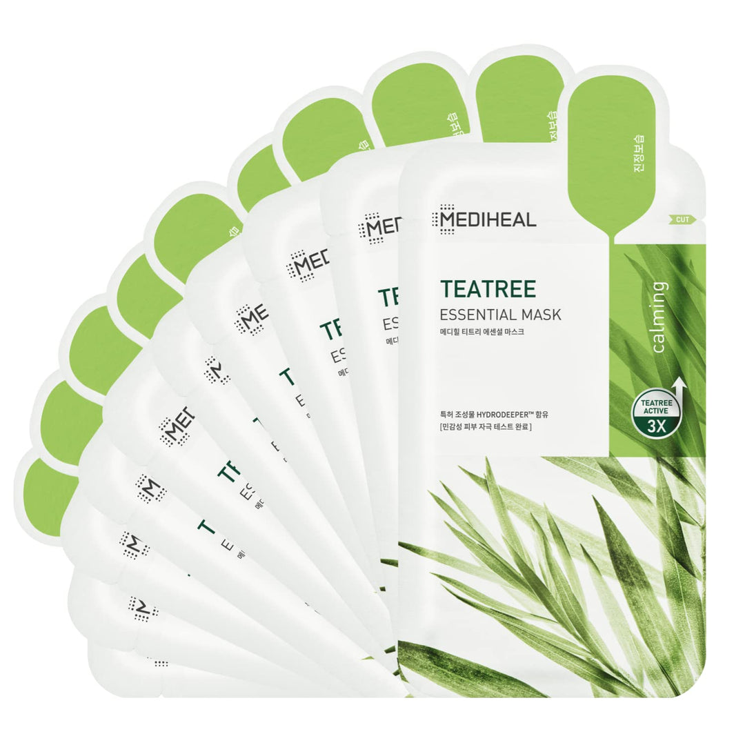 Mediheal Tea Tree Essential Blemish Control Mask (10pcs) Skin care Mediheal   