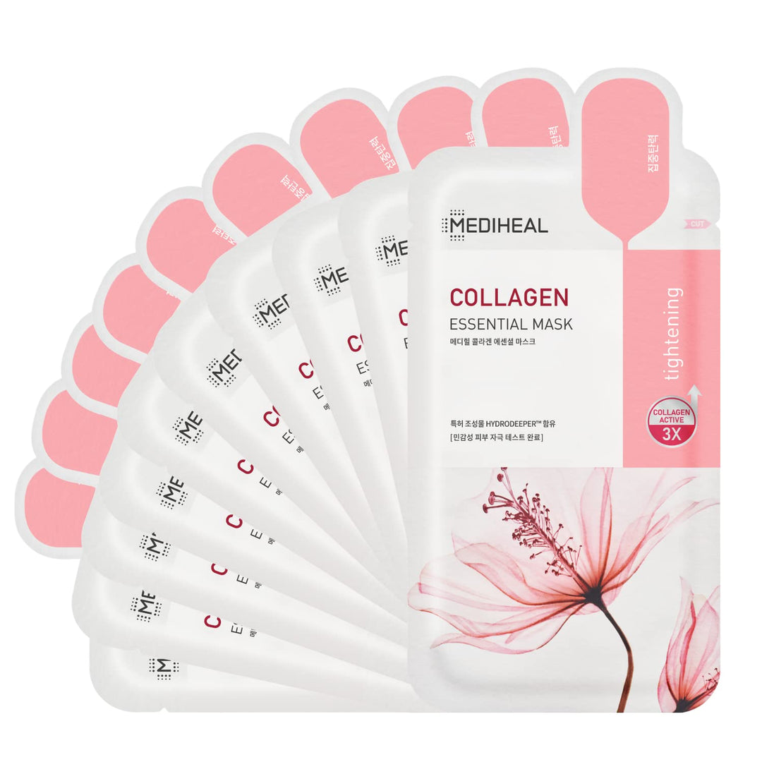 Mediheal Collagen Essential Face Mask (10 pcs) Skin care Mediheal   