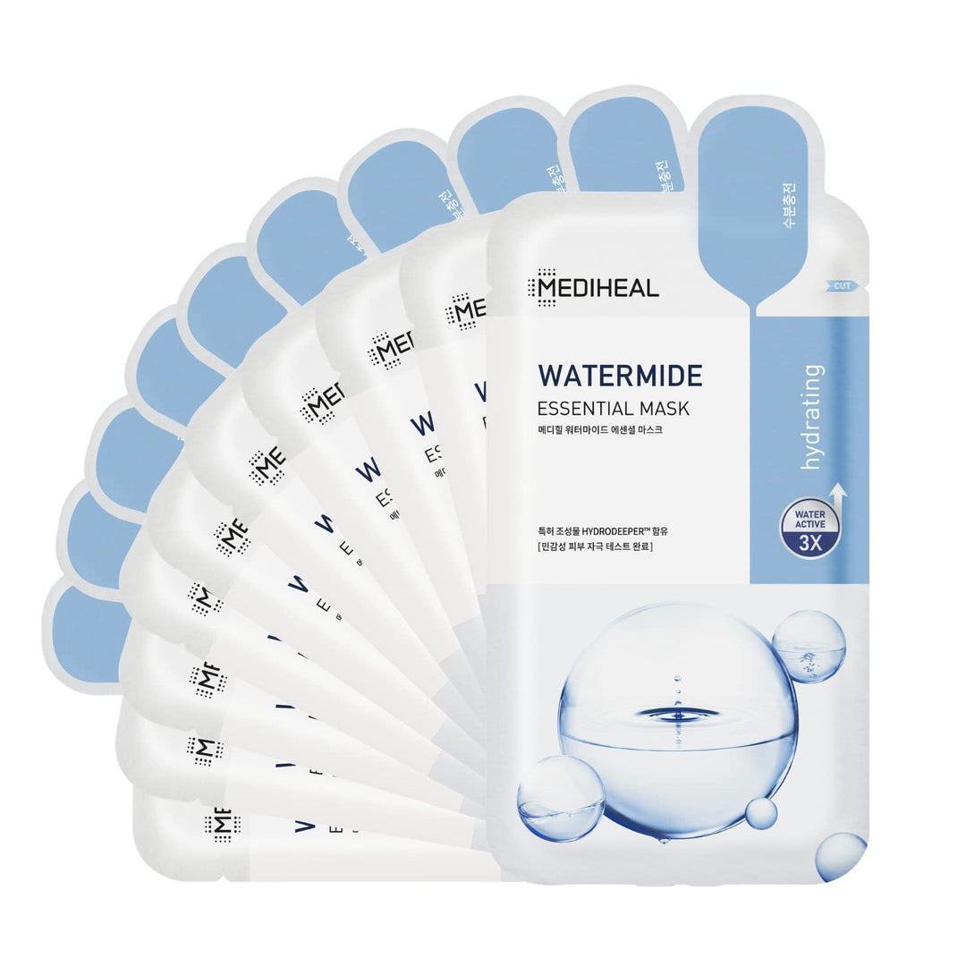 Mediheal Watermide Essential Face Mask (10 pcs) Skin care Mediheal   