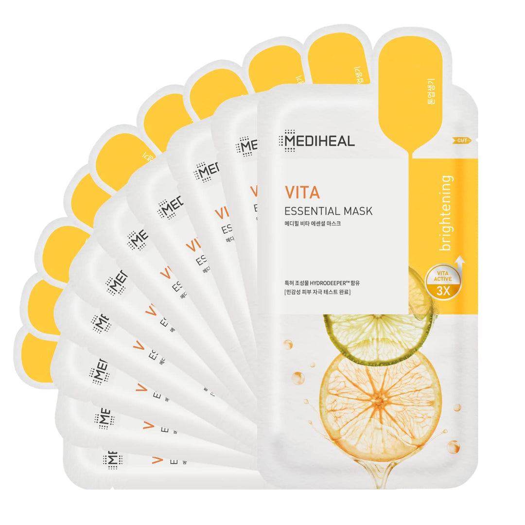 Mediheal Vita Essential Face Mask (10 pcs) Skin care Mediheal   