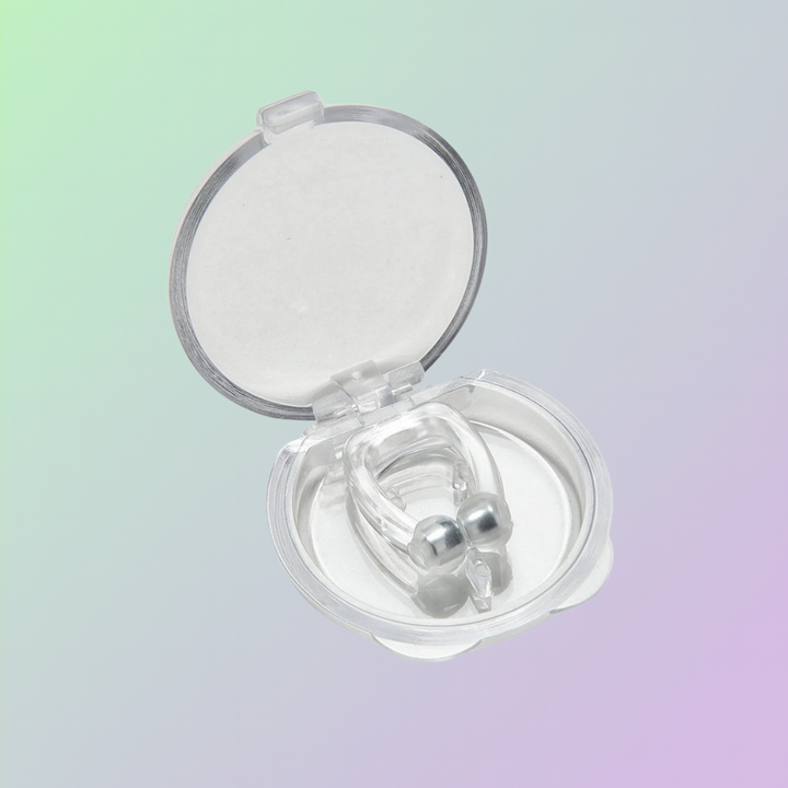 硅胶磁性防打鼾鼻夹