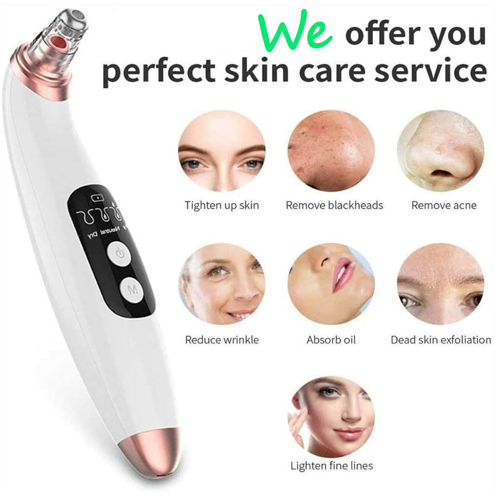 Wifi Blackhead Suction Vacuum Remover with Camera