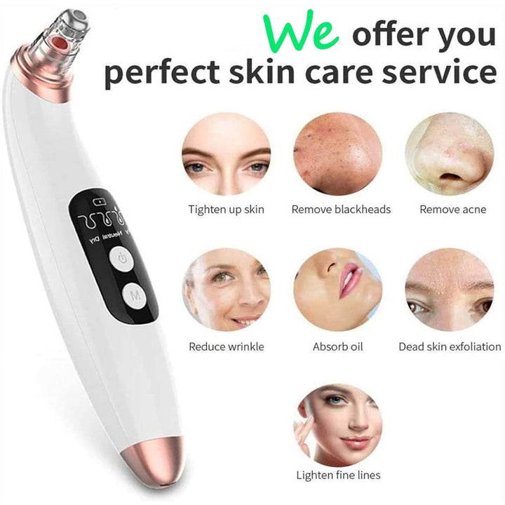 Wifi Blackhead Suction Vacuum Remover with Camera