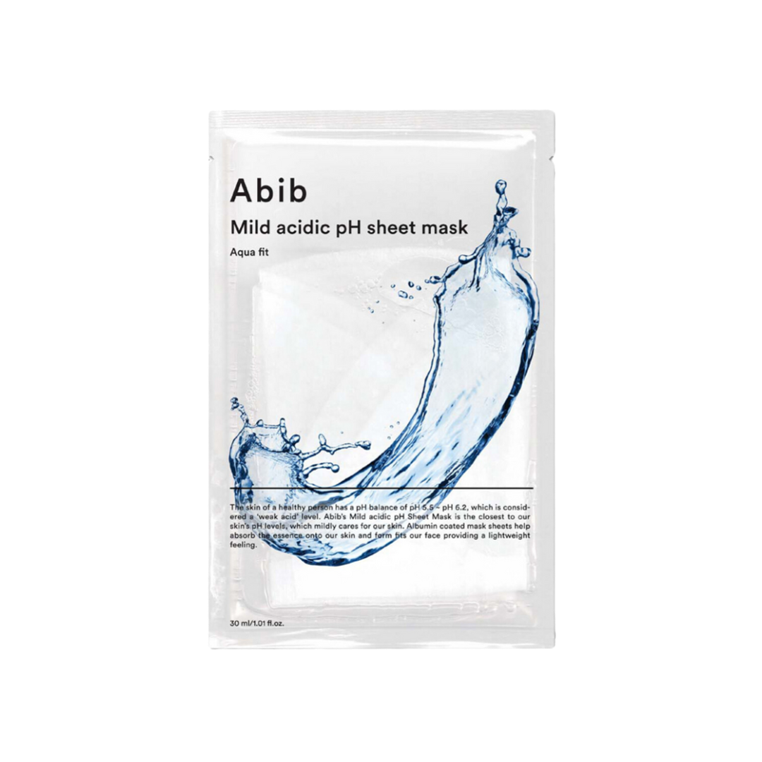 Abib Mild Acidic pH Sheet Mask Aqua Fit Health & Beauty Abib   