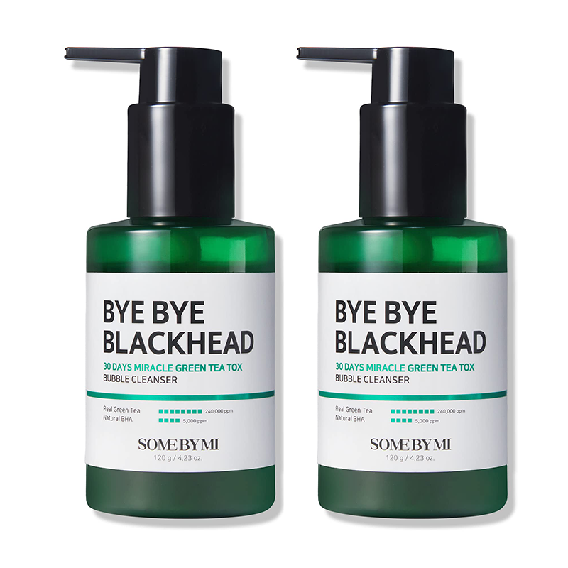 SOME BY MI Bye Bye Blackhead 30 Days Miracle Green Tea Tox Bubble Cleanser Skin care SOME BY MI   