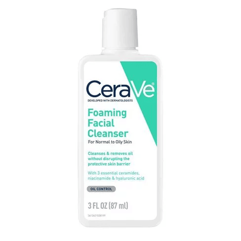 CeraVe Foaming Facial Cleanser Skin care CeraVe 87ml US  