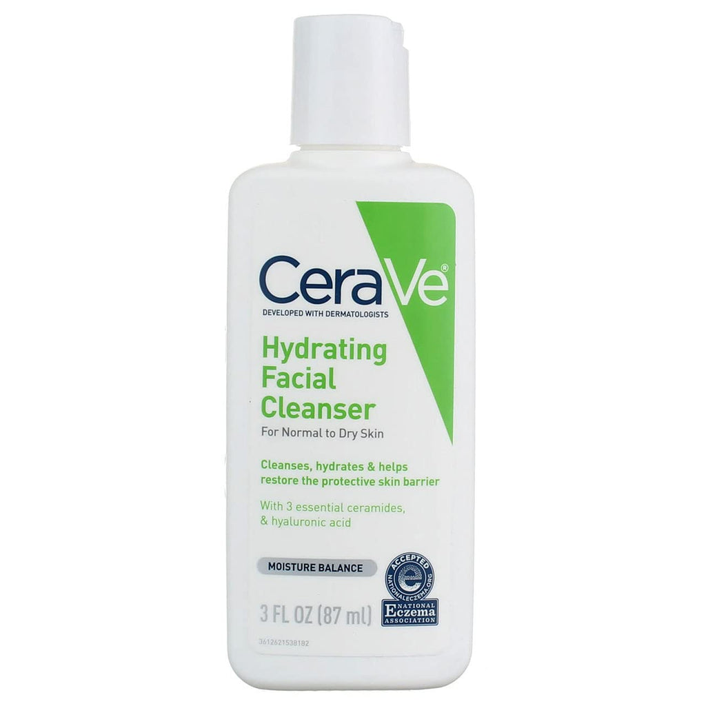 CeraVe Hydrating Facial Cleanser Skin care CeraVe 87ml US  