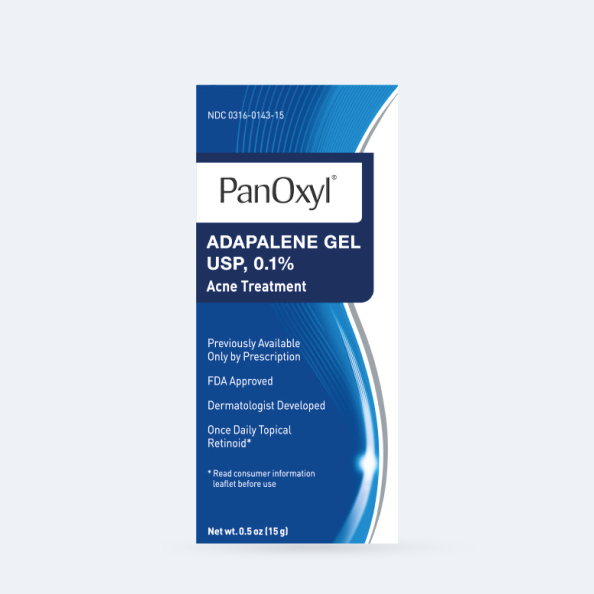PanOxyl Adapalene Gel Usp, 0.1% Acne Treatment Acne Treatments & Kits PanOxyl   