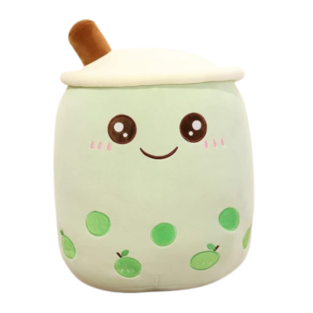 Bubble Milk Tea Plush Toy Plushie Boba BBT - Green Apple (＾u＾) Plush Toys efreshme   