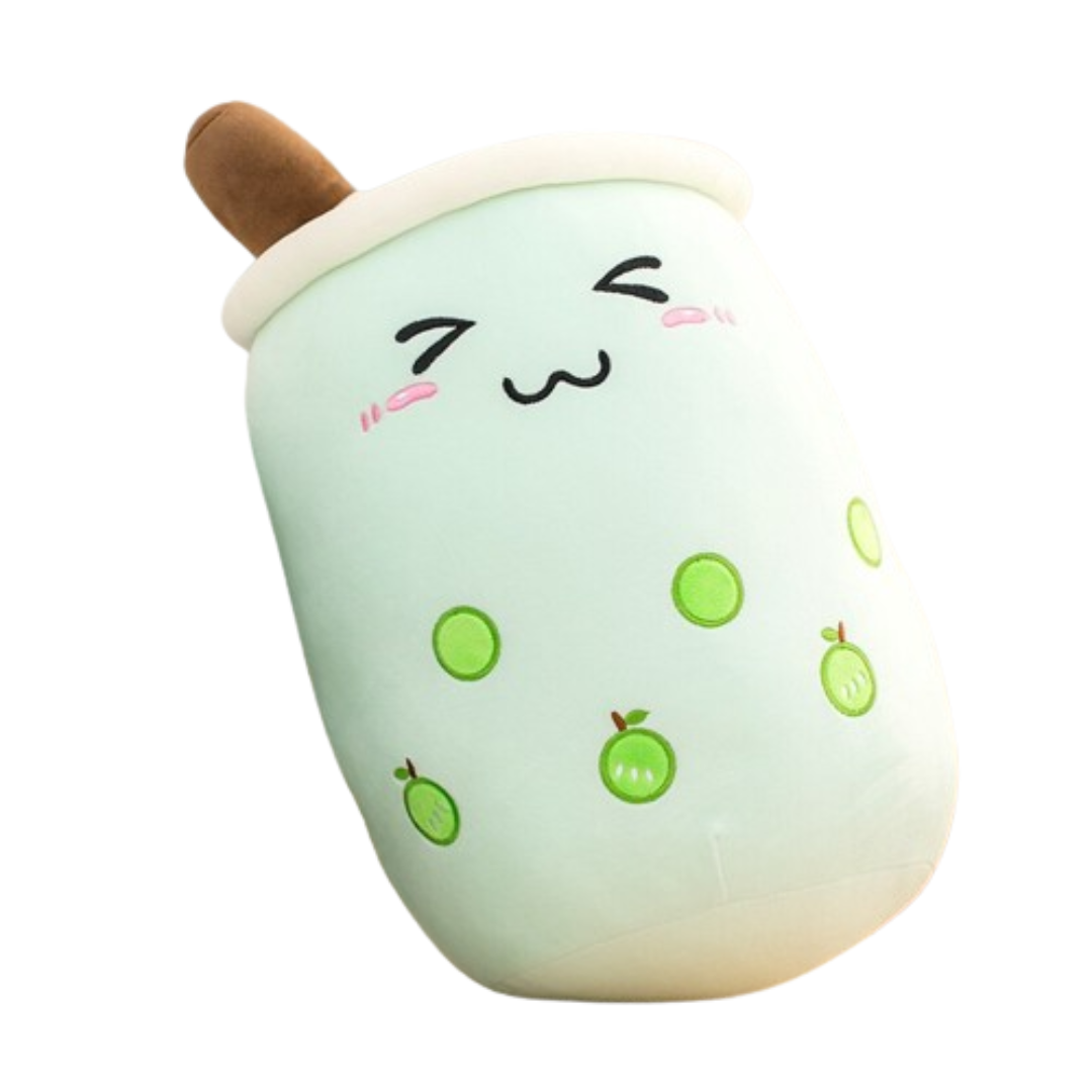 Bubble Milk Tea Plush Toy Plushie Boba BBT - Green Apple :3 Plush Toys efreshme   