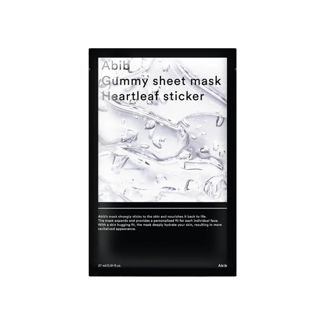 Abib Gummy Sheet Mask Heartleaf Sticker Health & Beauty Abib   
