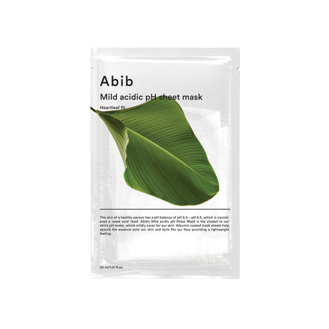 Abib Mild Acidic pH Sheet Mask Heartleaf Fit Health & Beauty Abib   