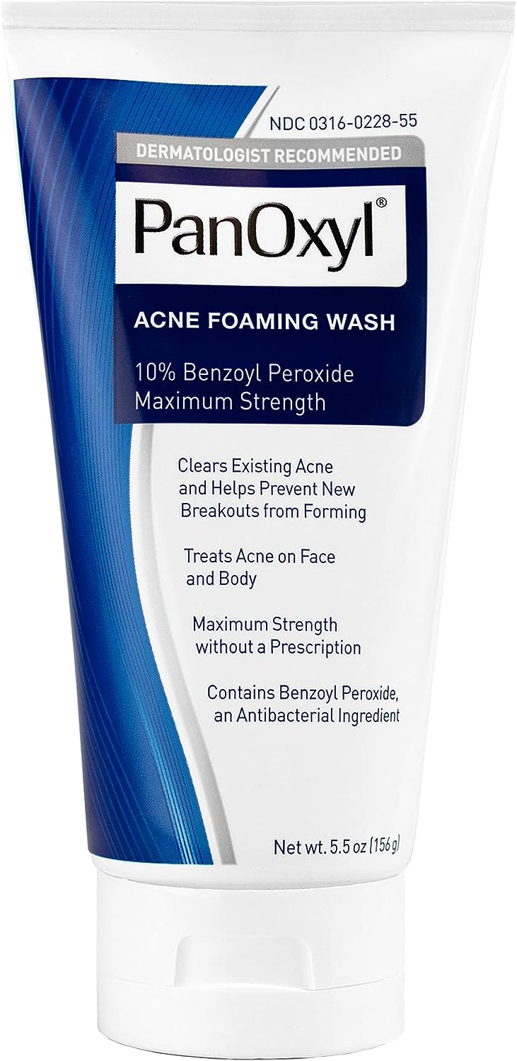 PanOxyl Acne Foaming Wash Acne Treatments & Kits PanOxyl 156ml  