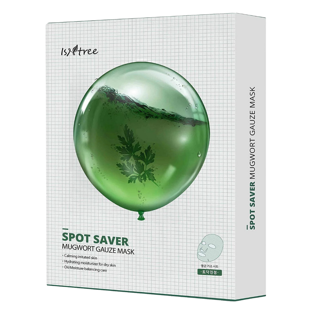 ISNTREE Mugwort Calming Gauze Mask 10PCS Skin care Isntree   