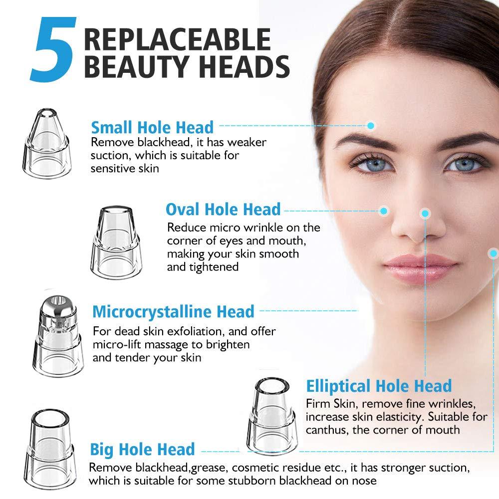 Wifi Blackhead Suction Vacuum Remover with Camera