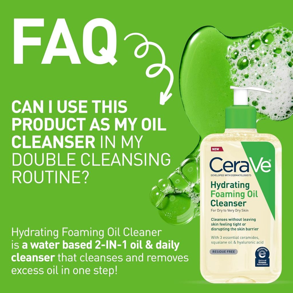 CeraVe Hydrating Foaming Oil Cleanser 473ml EU Skin care CeraVe   