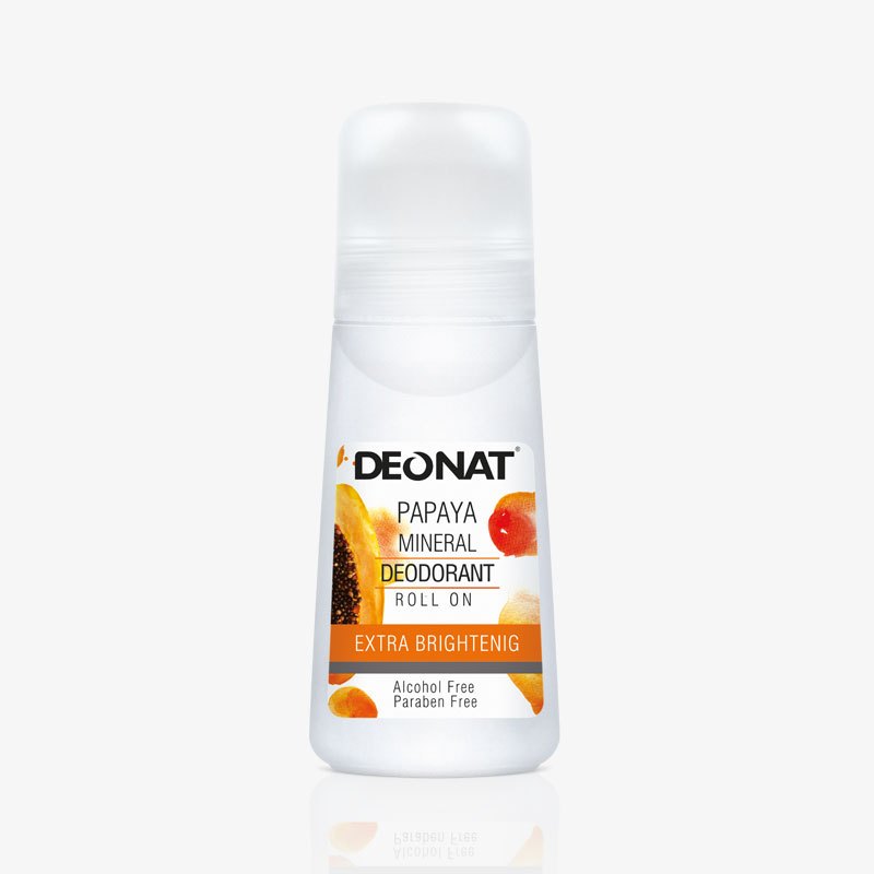 DEONAT Mineral Crystal Deodorant Roll On, 65ml