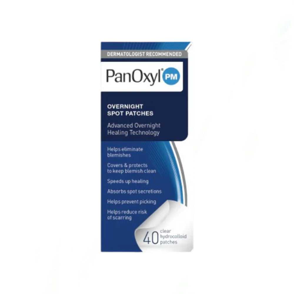 PanOxyl PM Overnight Spot Patches 20 / 40 Pcs Acne Treatments & Kits PanOxyl 40 patch  