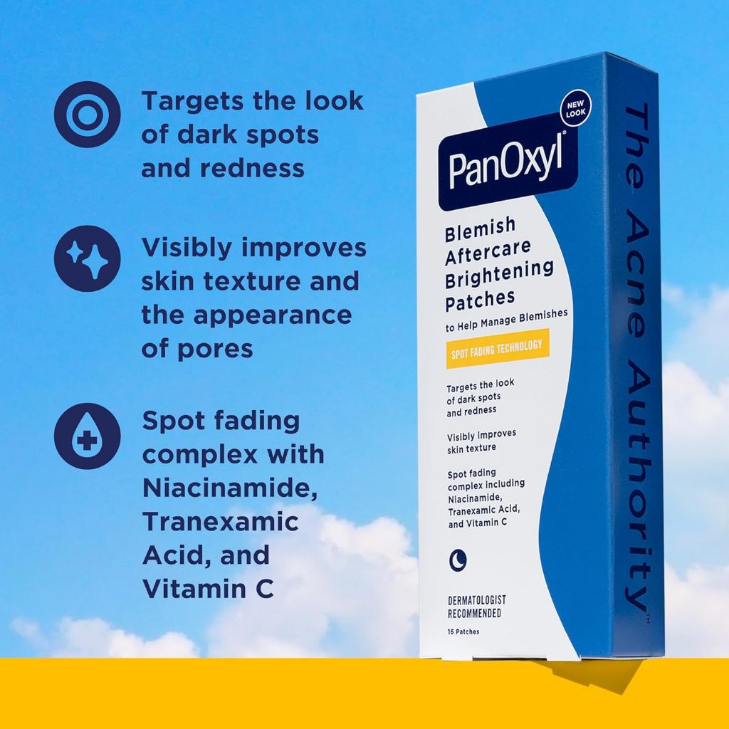 Panoxyl Blemish Aftercare Brightening Patches 16 patches Acne Treatments & Kits PanOxyl   