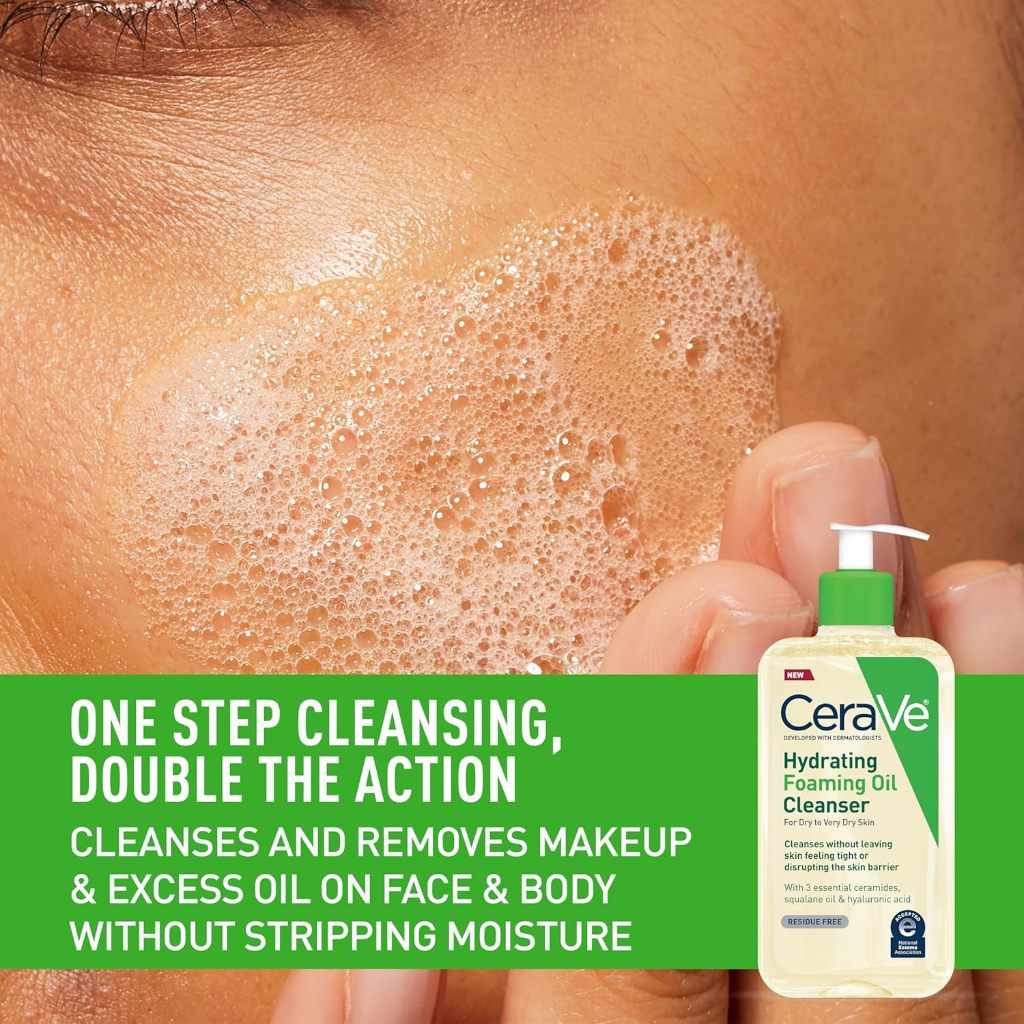 CeraVe Hydrating Foaming Oil Cleanser 473ml EU Skin care CeraVe   
