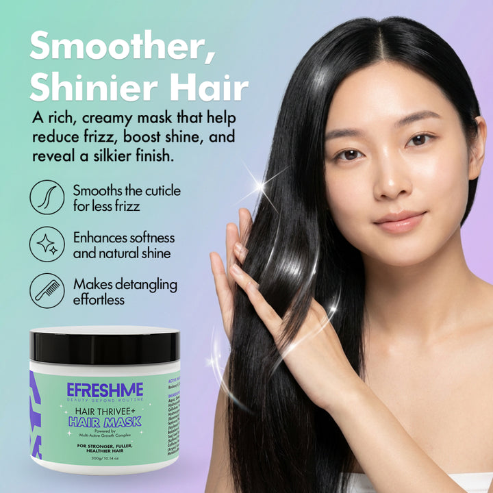 Efreshme Hair Loss Mask Thrivee+, AnaGain Redensyl Baicapil, Anti Fall, Growth Treatment