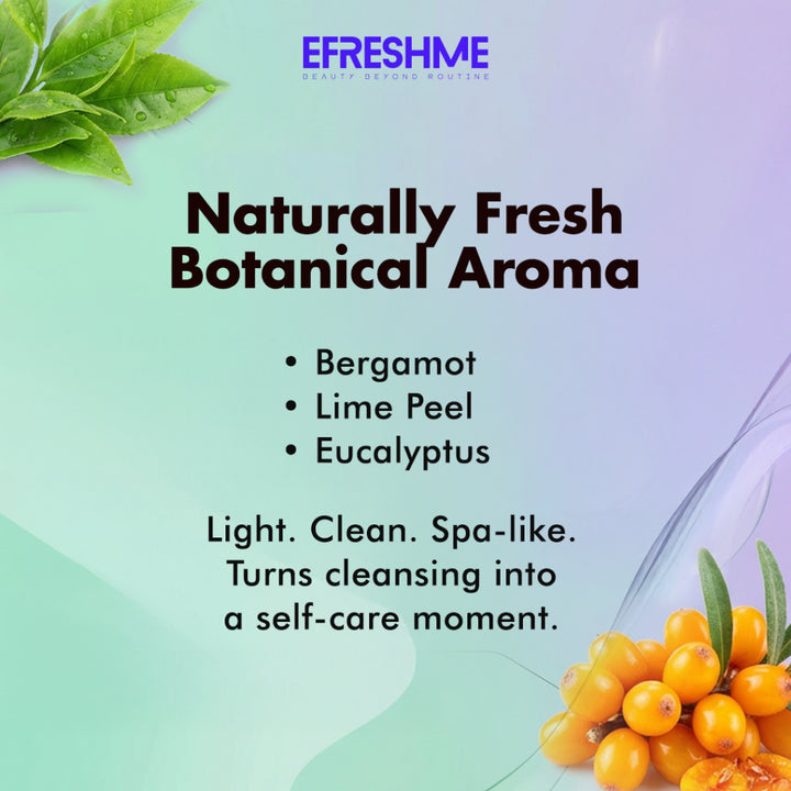 Efreshme Melt Cleansing Balm Makeup Remover | Oil to Milk Deep Pore Clean | Blackhead Sebum Remover Gentle Face Cleanser