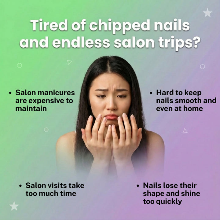 Efreshme Manishine Nail Station | Professional Rechargeable Wireless Nail Drill, Salon at Home (Manicure Pedicure)