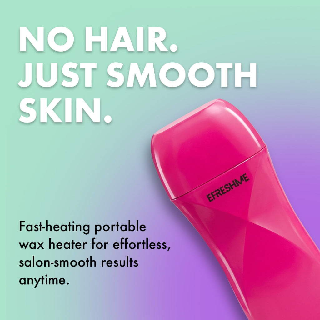 Efreshme Roll on Wax Heater Kit Roller HeyWaxxup! Epilator Depilatory Paper Hair Removal