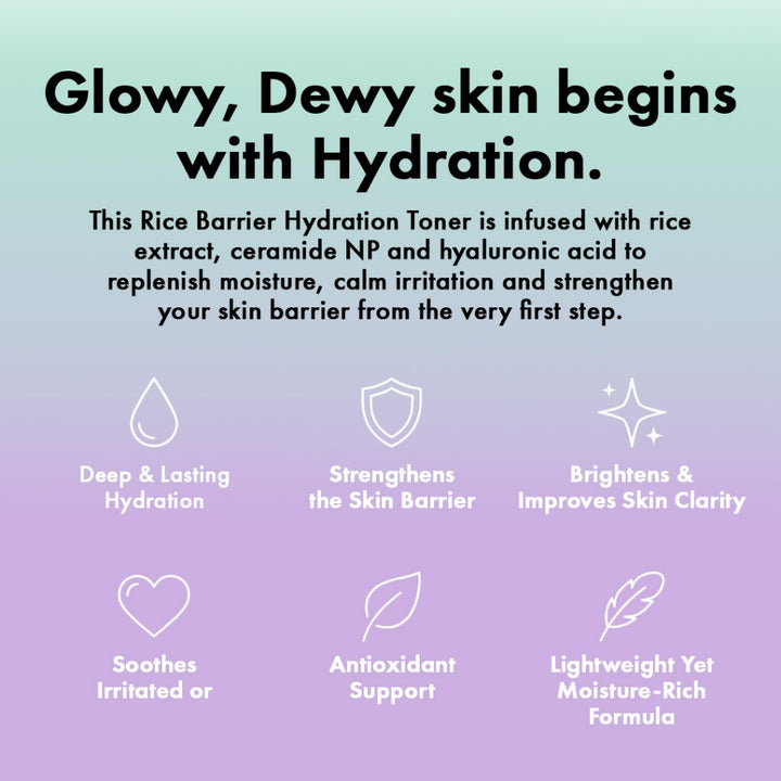 Efreshme Hydra Radiance Rice Milk Toner | Hydrating Brightening Toner | Glass Skin Glow Pore Refining Barrier Repair