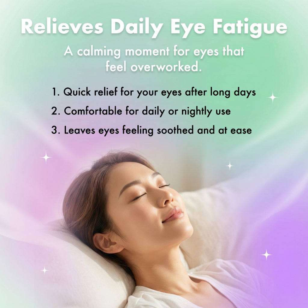 Efreshme FairyGlow Wand | LED Eye & Face Skincare, Red Blue Light, EMS Microcurrent, Sonic Vibration, Puffy Dark Circle