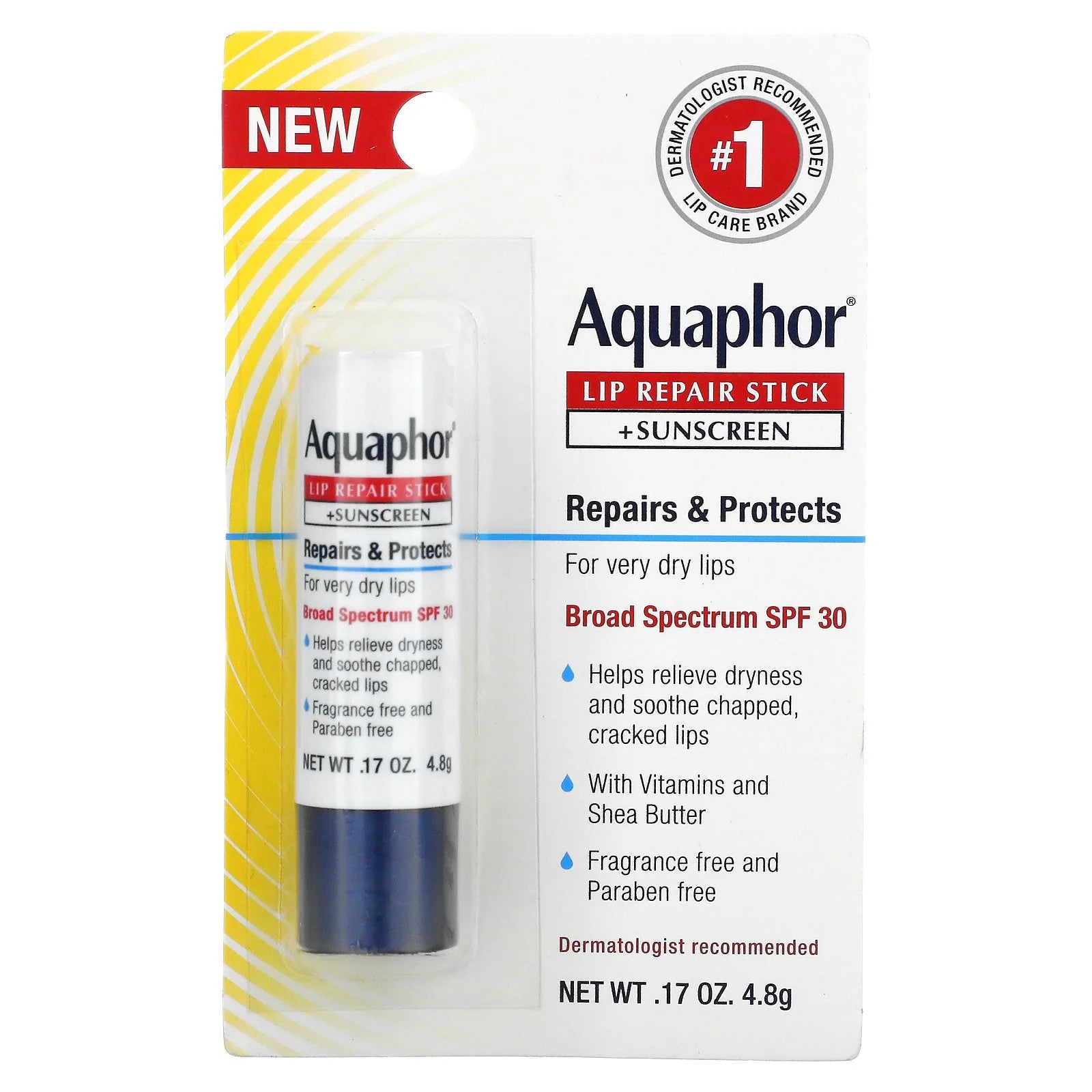 Aquaphor Lip Repair Stick SPF 30 Lip Gloss Aquaphor   