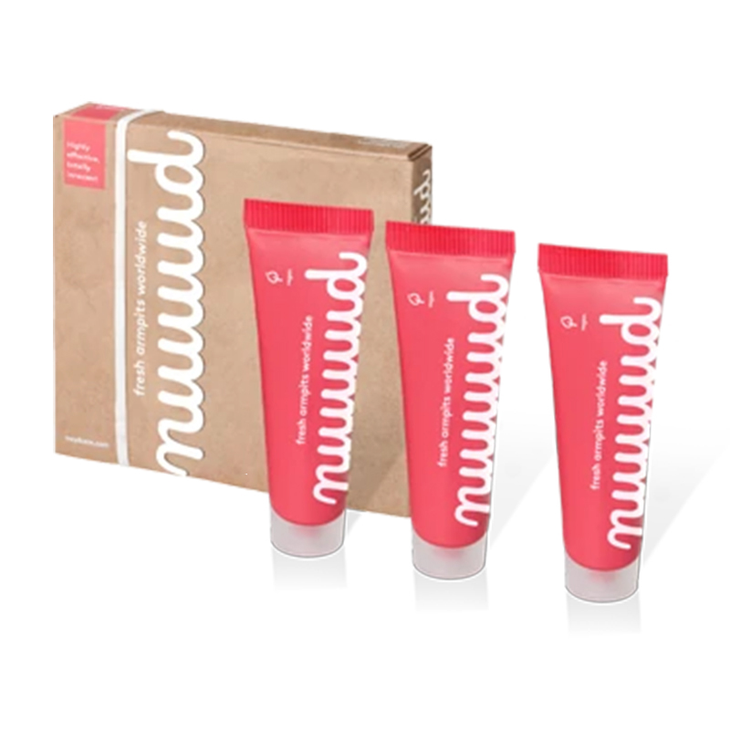 Nuud Deodorant Cream, xXL (40ml x 3) Deodorant Nuud   