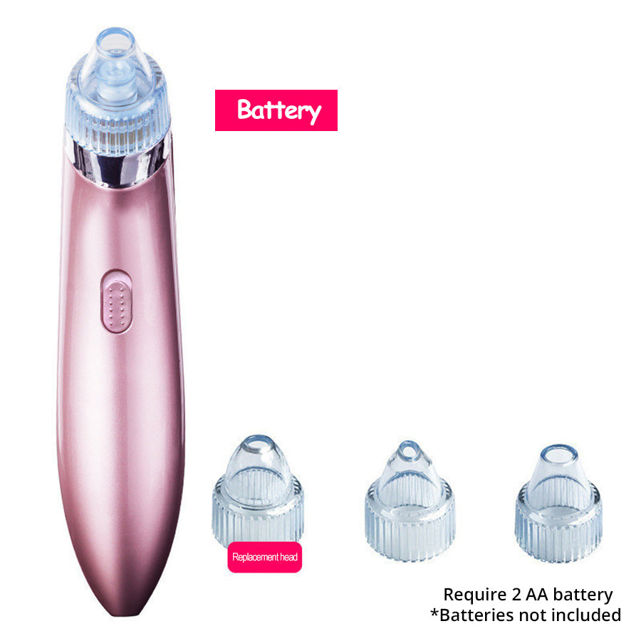 4 in 1 Blackhead Suction Vacuum Remover Beauty efreshme Pink  