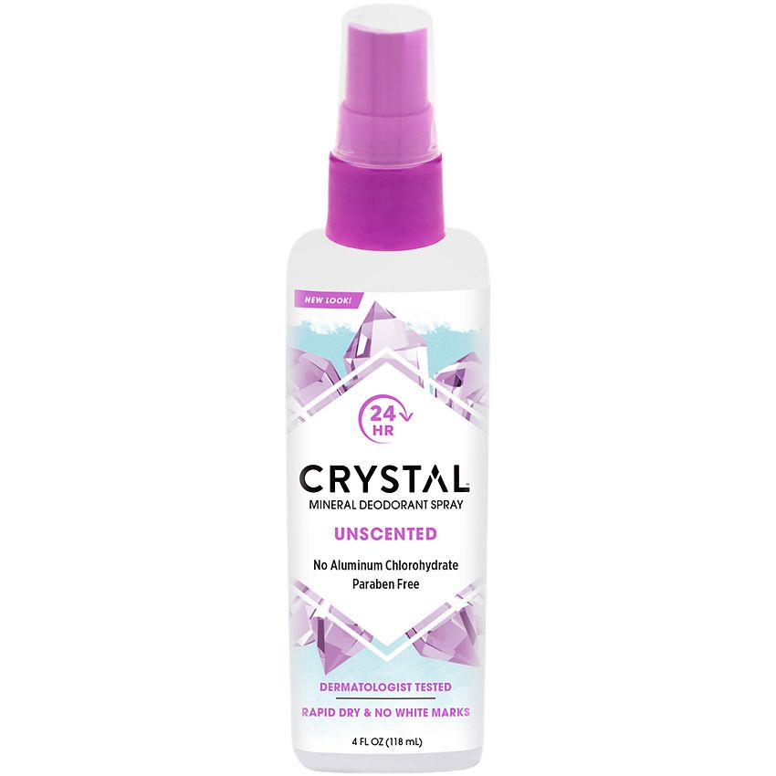 Crystal Mineral Deodorant Spray Deodorant Crystal Unscented  