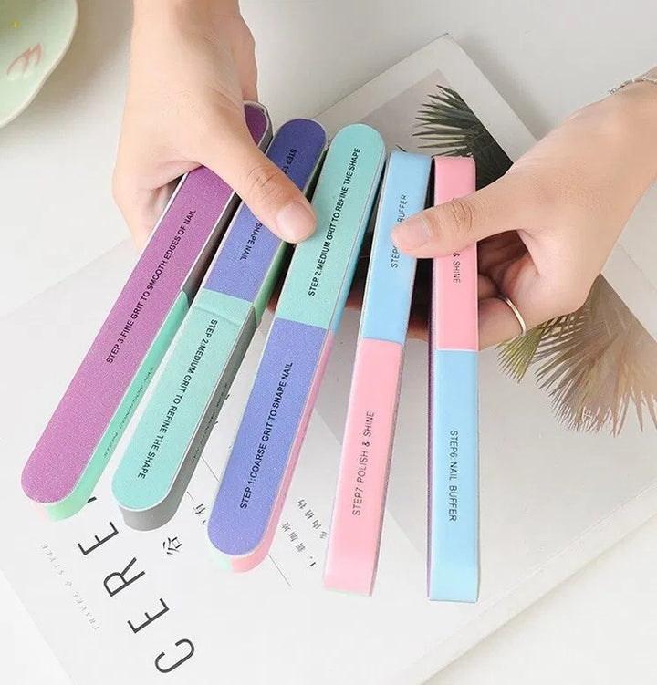 7 Steps Nail Buffer File Personal Care efreshme   