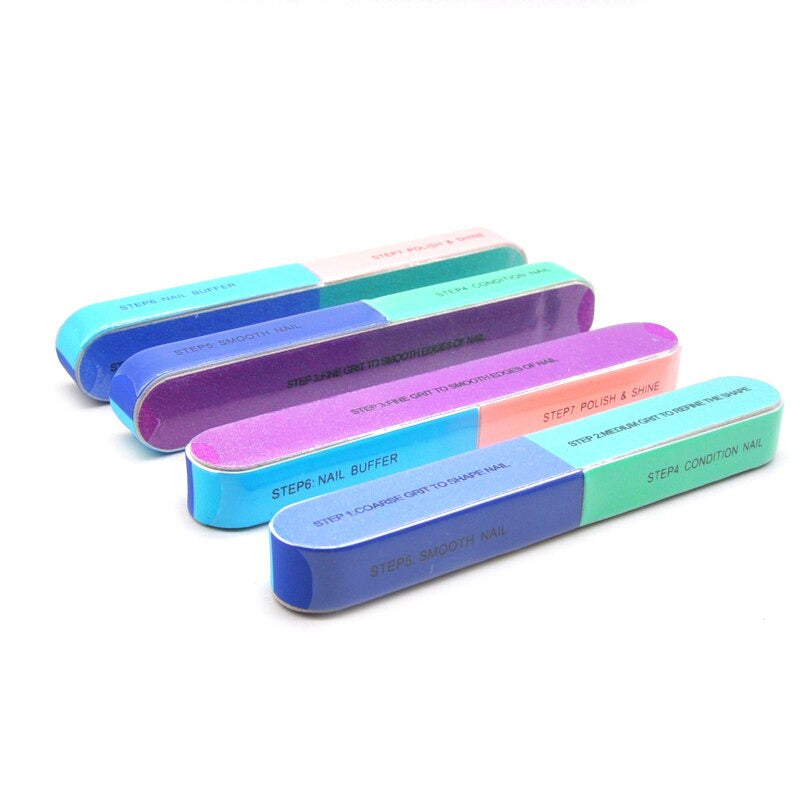 7 Steps Nail Buffer File Personal Care efreshme   