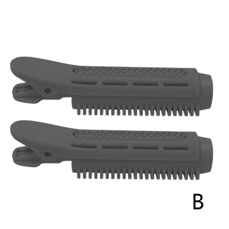 2PCS Korean Hair Root Fluffy Hair Clip Hair Care efreshme Black  