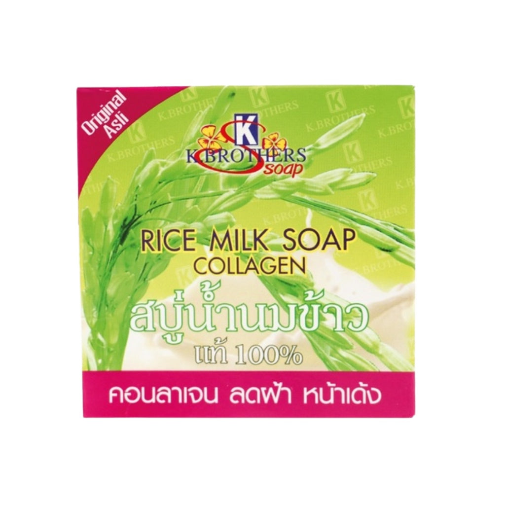 K Brothers Rice Milk Collagen Soap Bath & Body K Brothers   