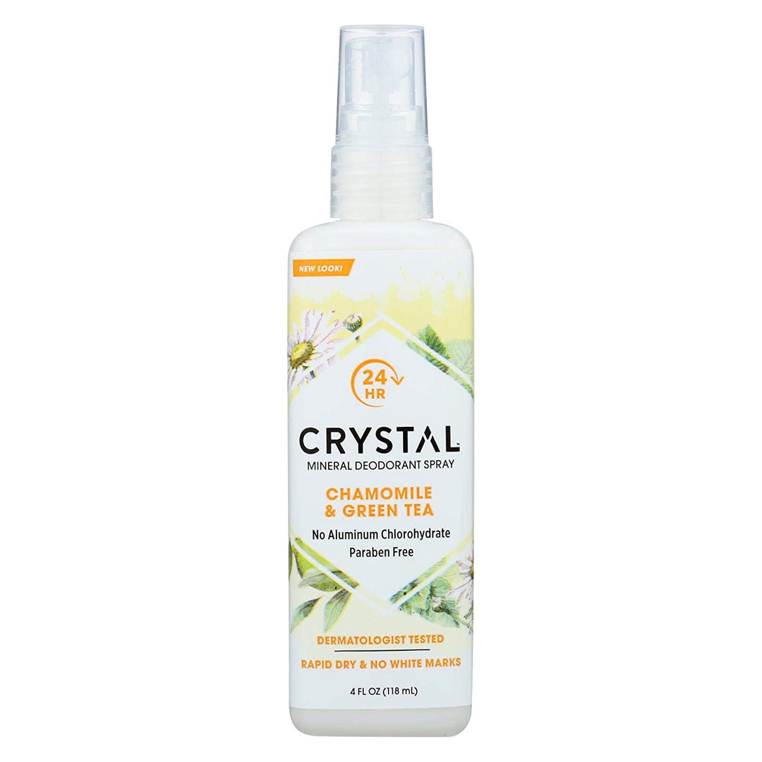 Crystal Mineral Deodorant Spray Deodorant Crystal Chamomile & Green Tea  