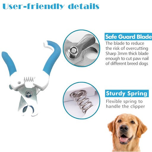 Pet Cat Dog Nail Clipper Cutter Stainless Steel Grooming Scissors Set with File Pet Hair Clippers & Trimmers efreshpet   