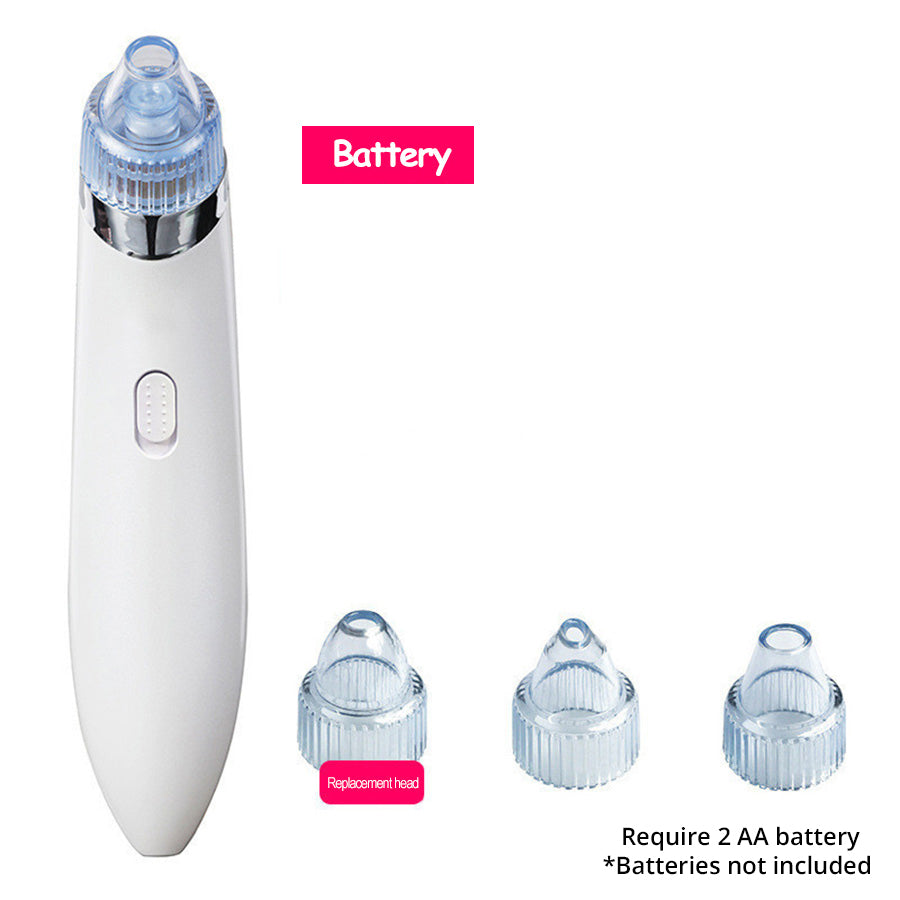 4 in 1 Blackhead Suction Vacuum Remover Beauty efreshme White  