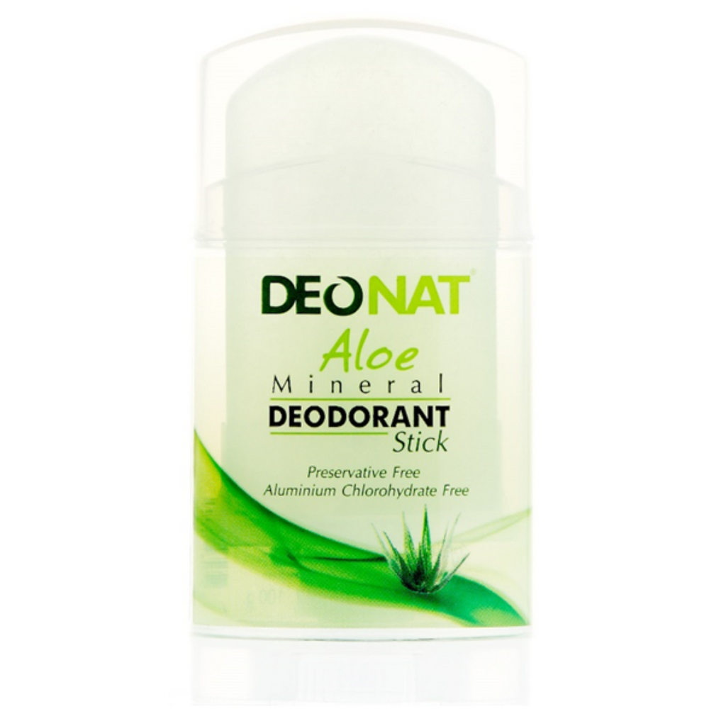 DEONAT Mineral Crystal Deodorant Stick, 100g Deodorant Deonat Aloe  