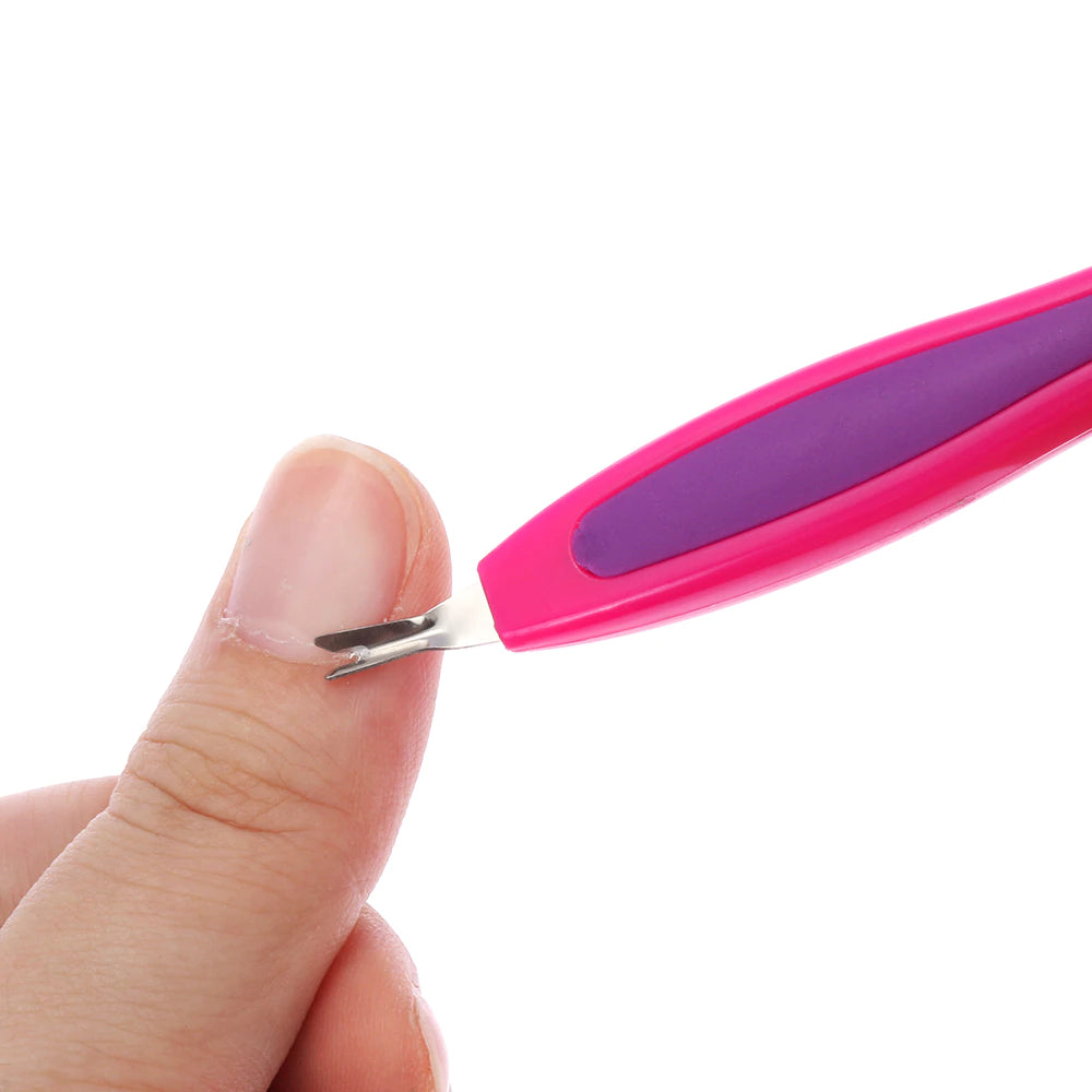 Double-end Nail Cuticle Pusher with Metal Tip Personal Care efreshme   